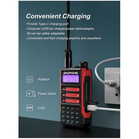 Baofeng UV-16 (Usb-C) Black - Image 4