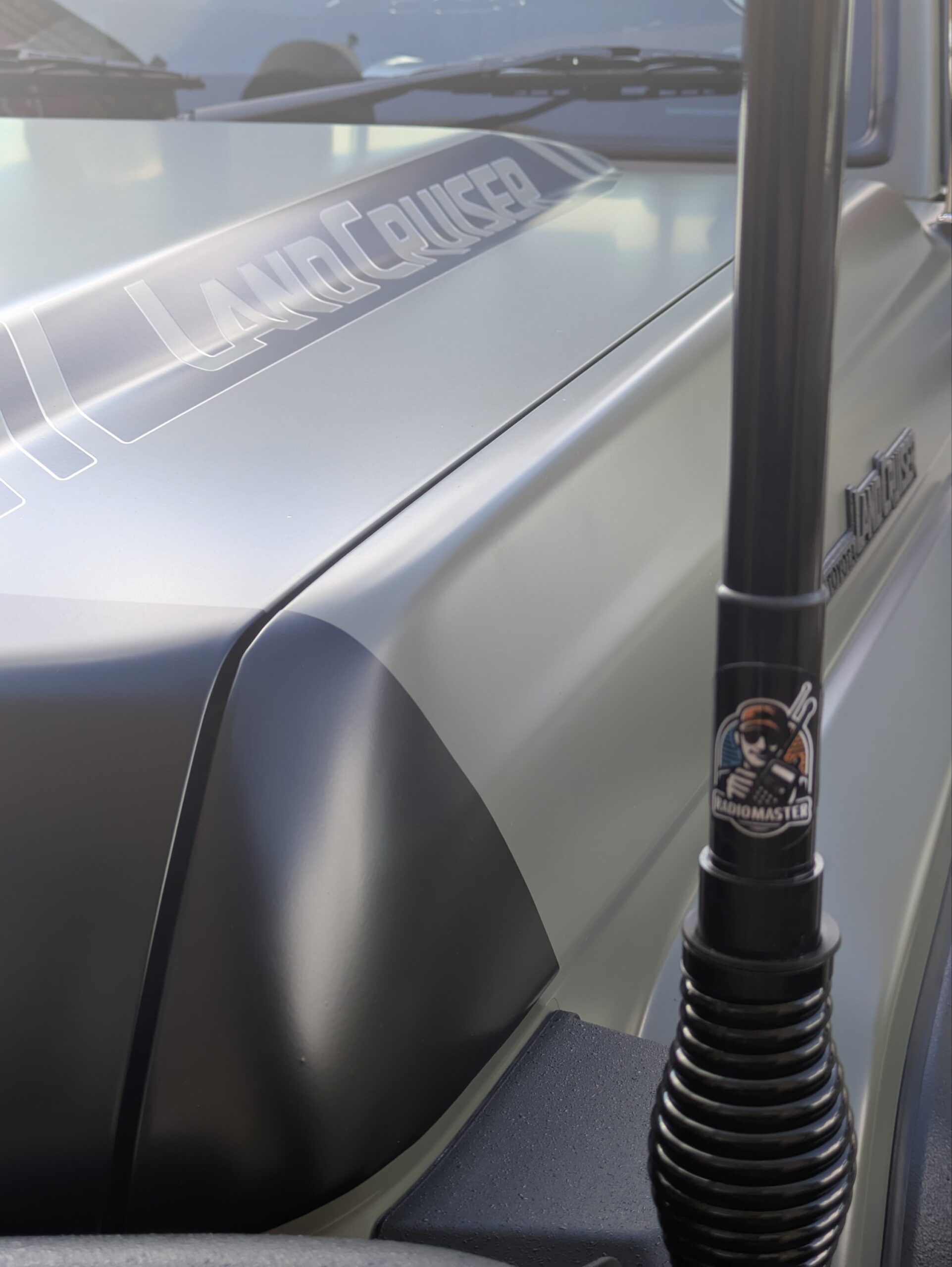 Off-Road 4X4 Mobile Radio Antenna 75cm Dualband - Image 2
