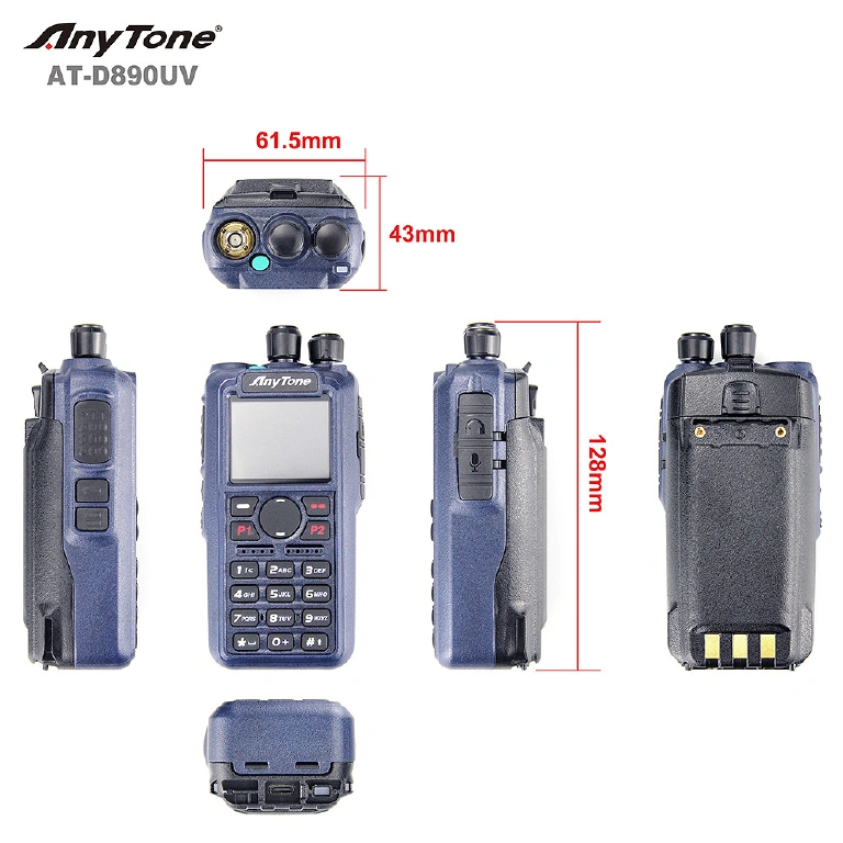 Anytone AT-D890UV DMR Analogue Dualband Handheld - Image 2
